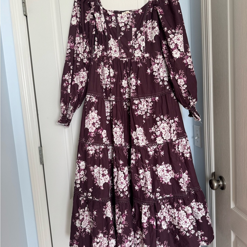 Floral Long Sleeve Dress